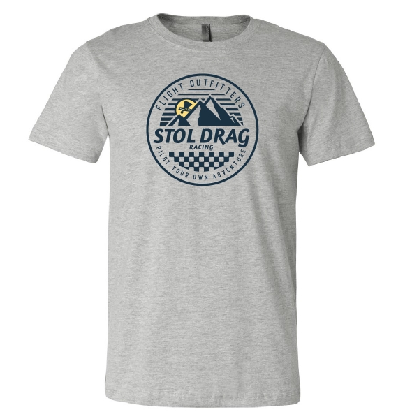 Stol Drag Mountain racing t-shirt grey