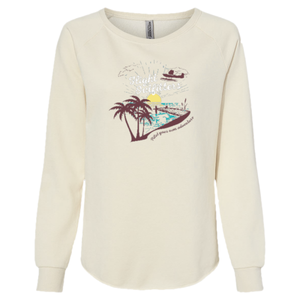 Women's Sunset Dock Sweatshirt - Bone