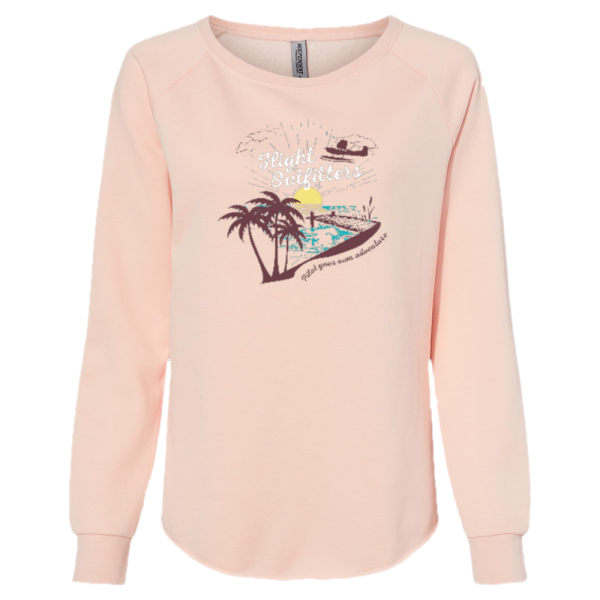 Women's Sunset Dock Sweatshirt - Blush