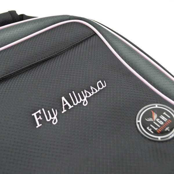 Personalized Pink Lift Flight Bag