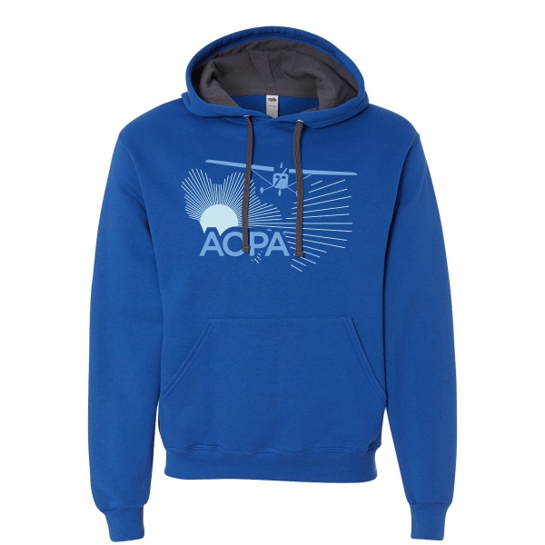 The AOPA High Wing Sunrise Hoodie - Royal Blue