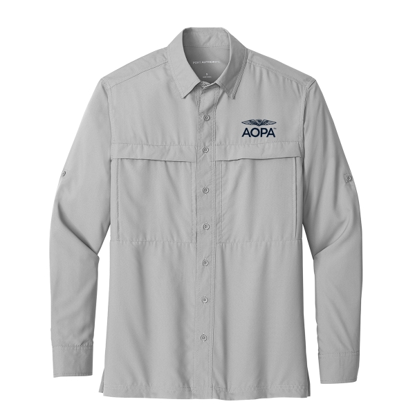 AOPA Long Sleeve Guide Shirt - Gusty Grey