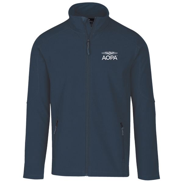 AOPA Men's Pilot Soft Shell Jacket - Navy