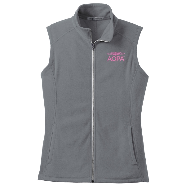 Women's AOPA Flightline Vest - Pearl Grey