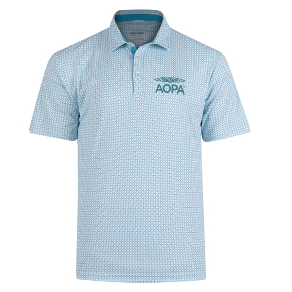 AOPA Swannies Tanner Printed Polo - Maui